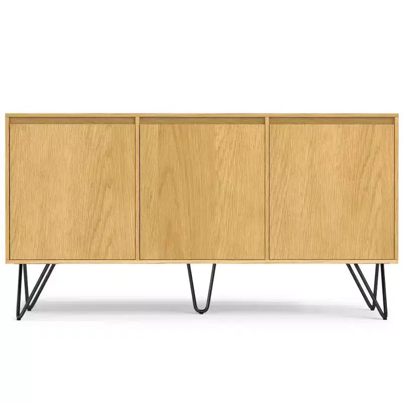 Buffet Moreno en placage de chêne