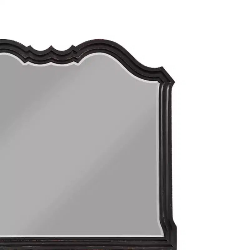 Miroir de commode Chelmsford fini noir antique