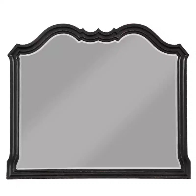 Miroir de commode Chelmsford fini noir antique