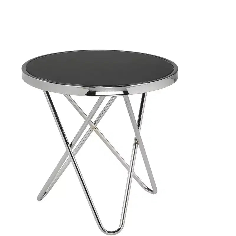 Brassex Amanda Accent Table Silver
