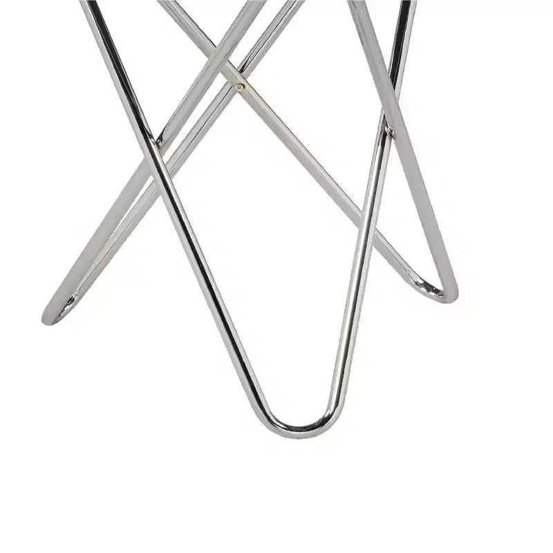 Table d'appoint Amanda argentée