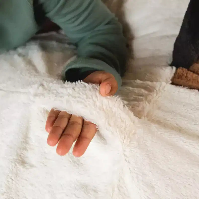 Pouf animal rembourré de mousse avec housse amovible, en fausse fourrure douce, pour enfants et adolescents