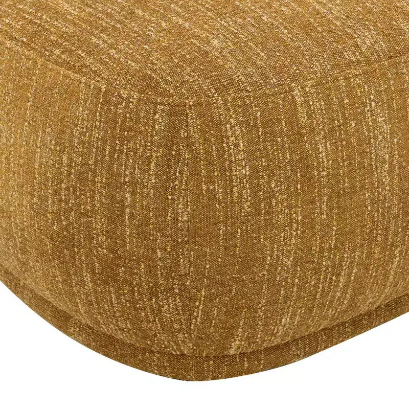 Ensemble de poufs de cocktail triangulaires arrondis