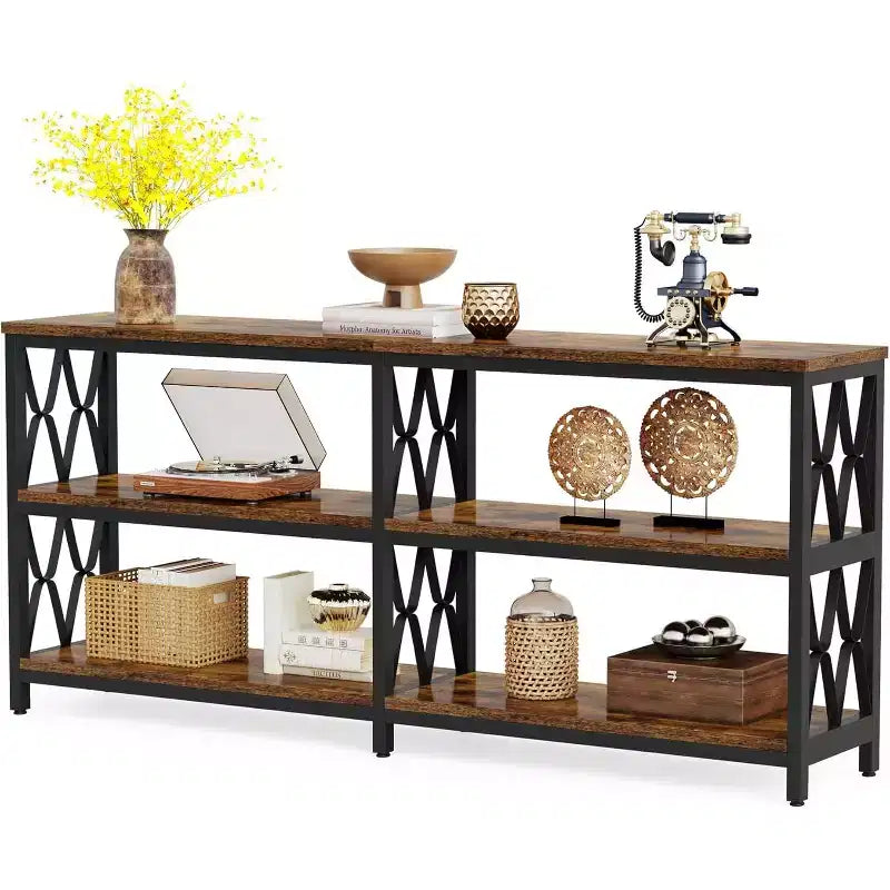 Tribesigns 70.9 3-Tier Sofa Console Table