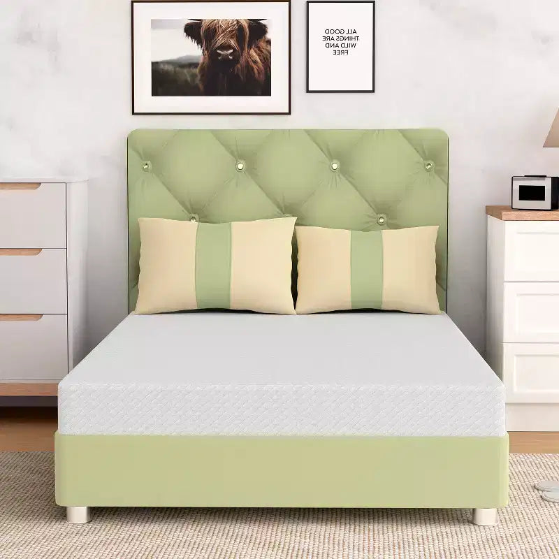 FDW 5 inch Mattress Gel Memory Foam Mattress for Cool Sleep & Pressure Relief/Bed-in-a-Box/Pressure Relieving