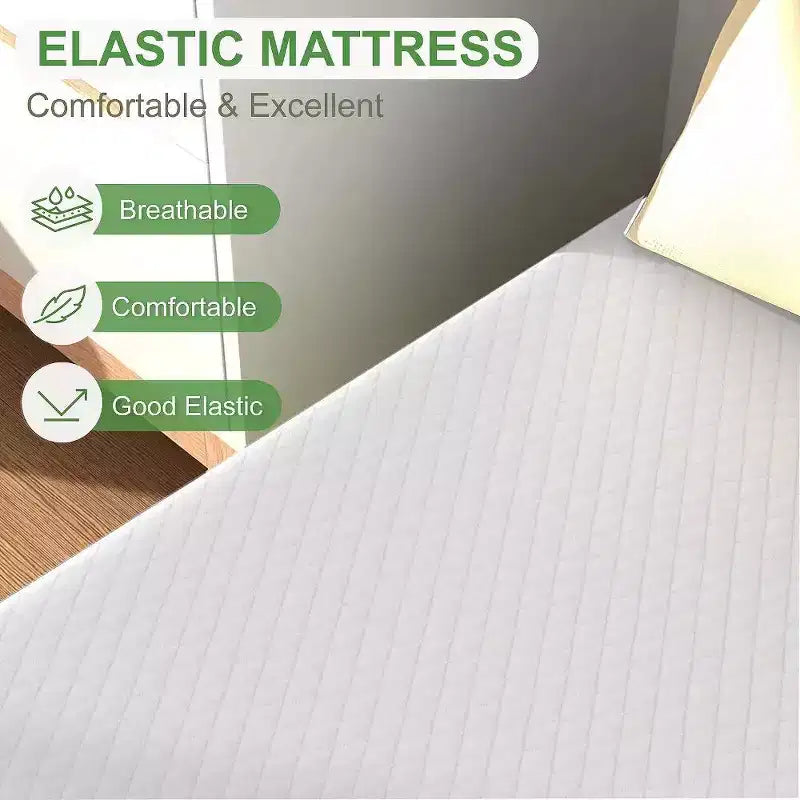 FDW Matelas en mousse à mémoire de forme au gel de 5 pouces pour un sommeil frais et un soulagement de la pression/Matelas en boîte/Soulagement de la pression