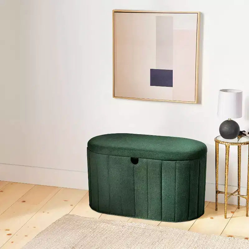Banc de rangement pliant 32 po