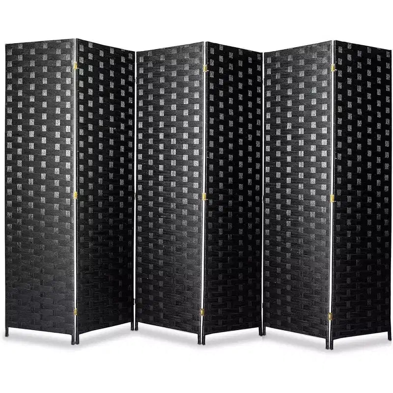SereneLife 8-Panel Room Divider, Foldable Privacy Screen