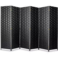 SereneLife 8-Panel Room Divider, Foldable Privacy Screen
