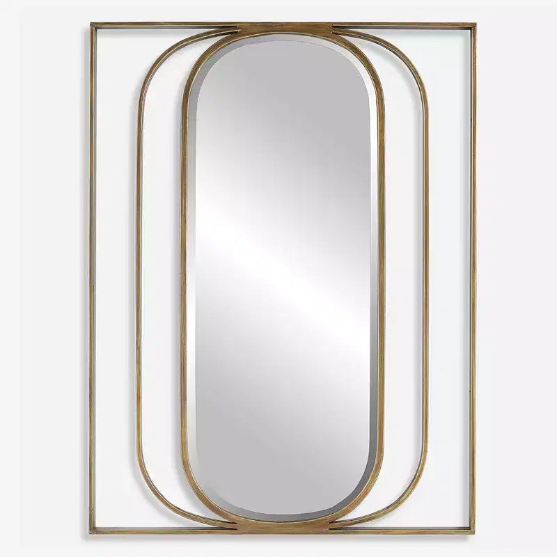 Uttermost Replicate Contemporary Oval Mirror