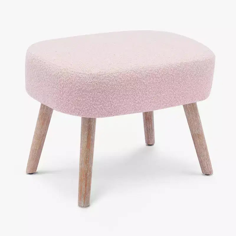 WestinTrends 21 Wide Square Upholstered Cushion Ottoman Foot Stool