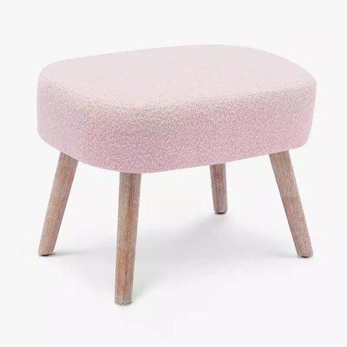 WestinTrends 21 Wide Square Upholstered Cushion Ottoman Foot Stool