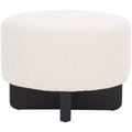 Riah Boucle Round Ottoman - OTT4504 - Safavieh