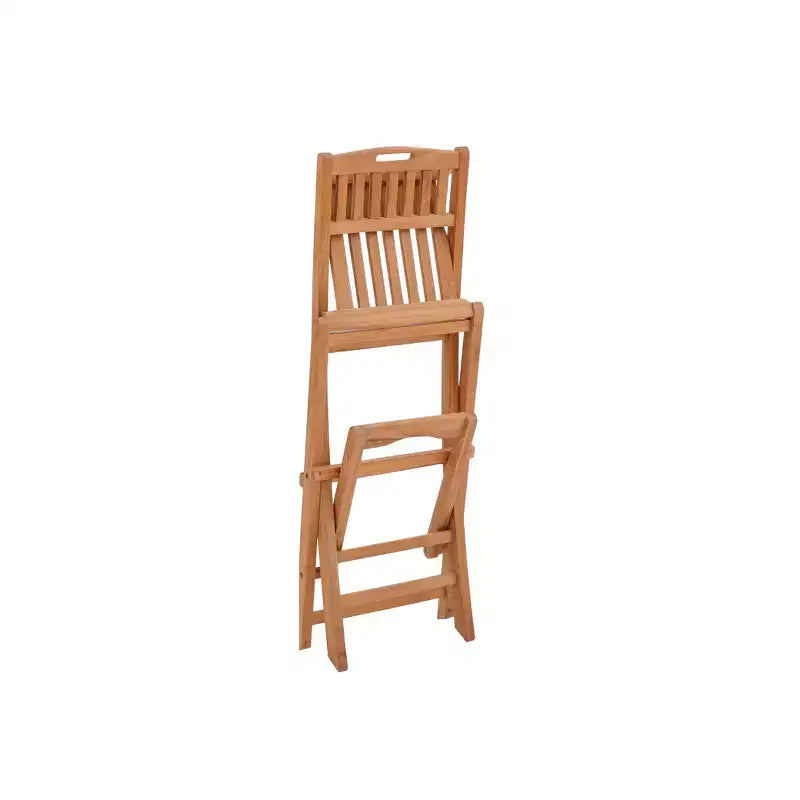 Tabouret de bar pliant d'intérieur/extérieur - Beige