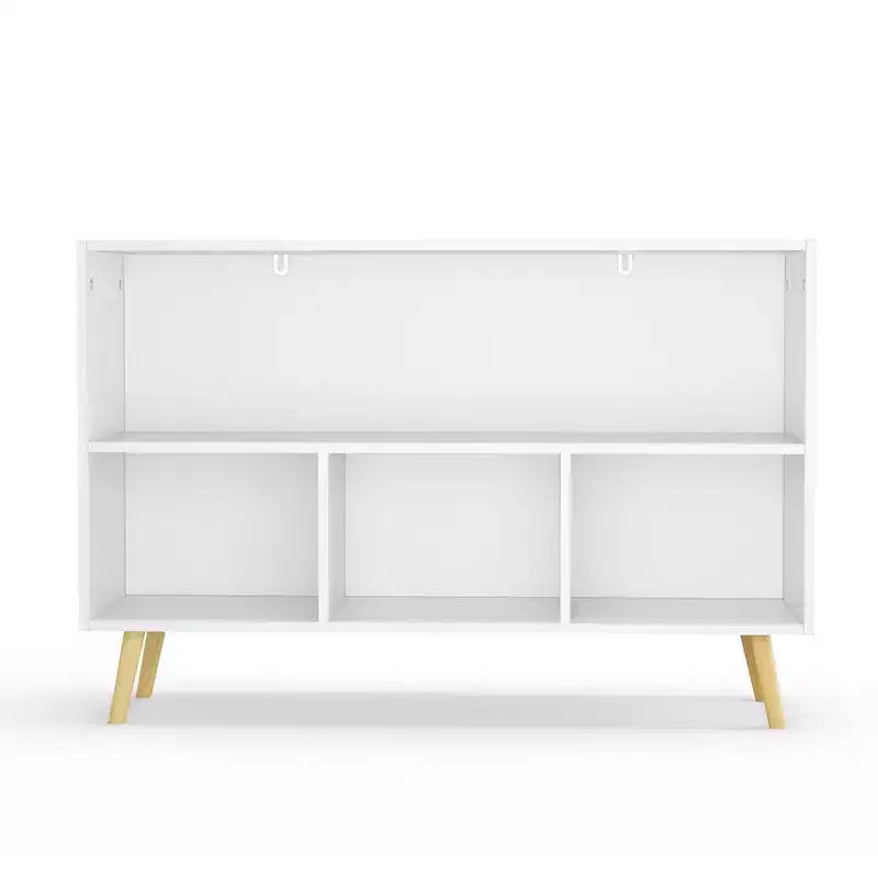 2 étagères à livres pour enfants, meuble de rangement pour jouets, étagère de présentation avec 3 tiroirs, rose/gris/bleu