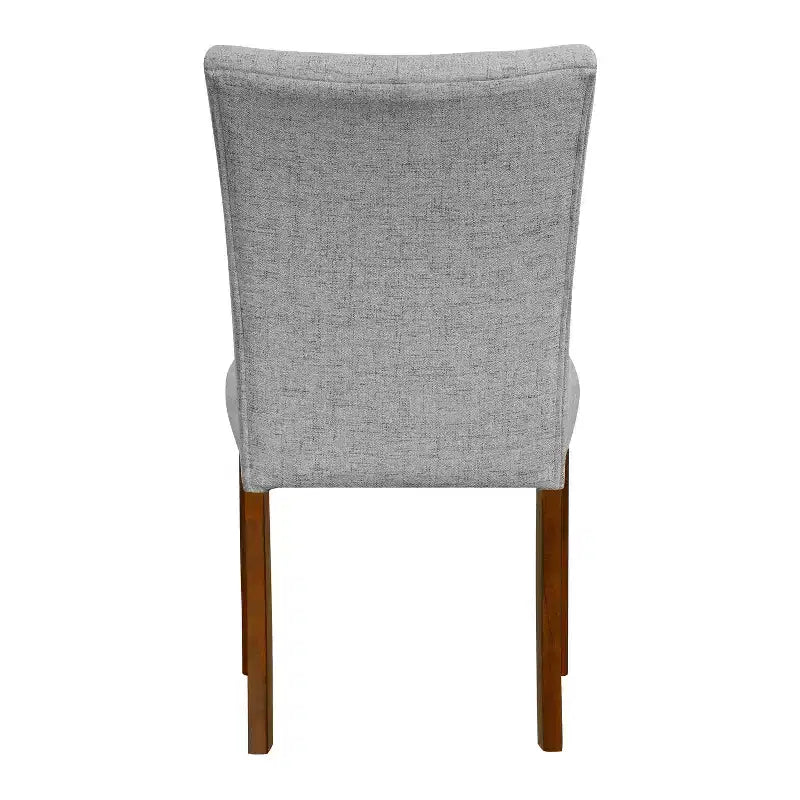 Lot de 2 chaises de salle à manger Parsons à dossier touffeté Cadre en contreplaqué, capacité de 136 kg