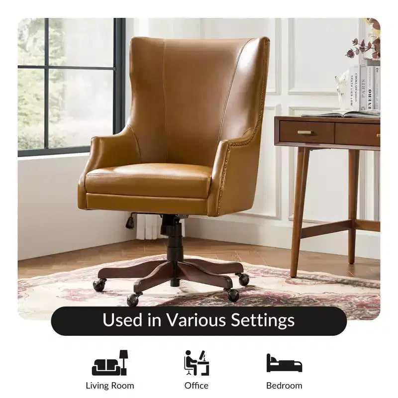 Fauteuil de bureau  avec base pivotante à 360 degrés