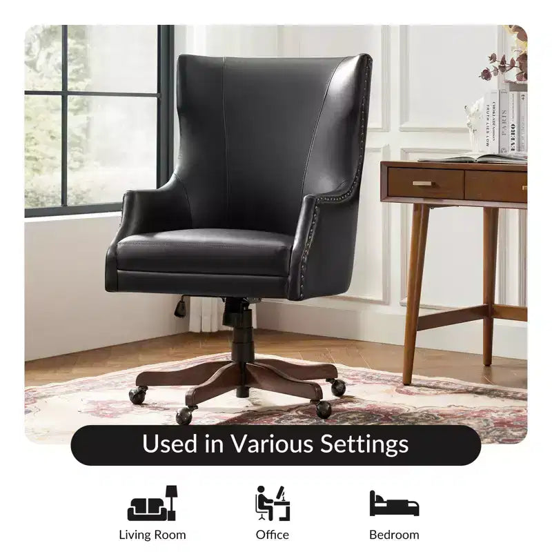 Fauteuil de bureau  avec base pivotante à 360 degrés